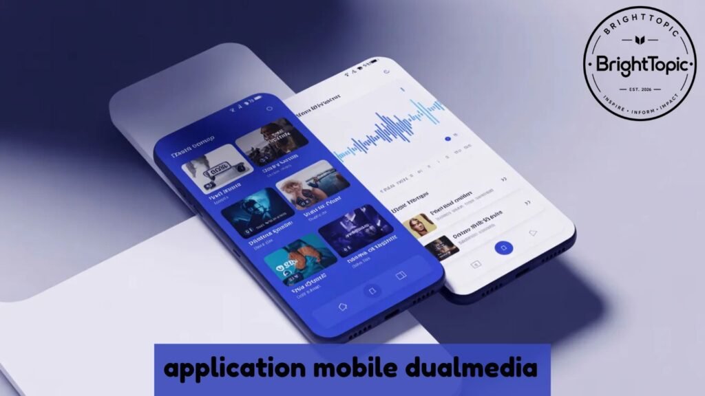 application mobile dualmedia